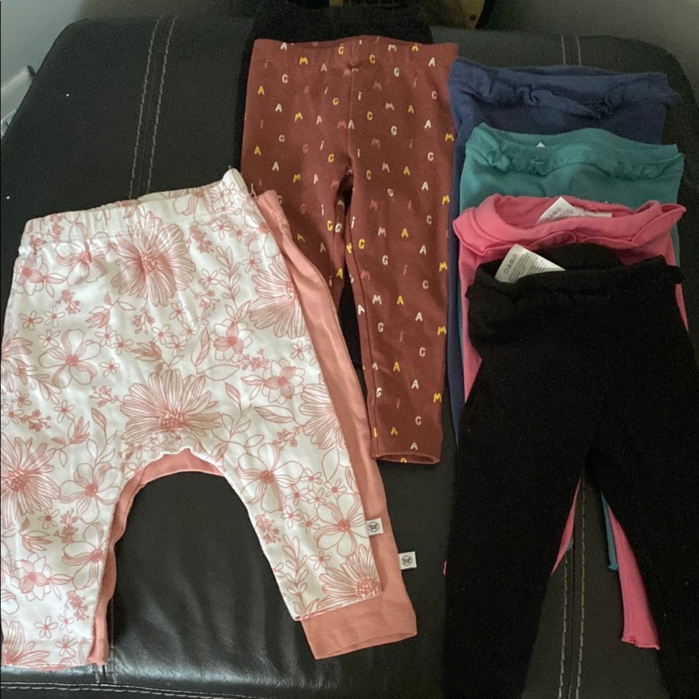 Set of Baby Leggings in Various Colors